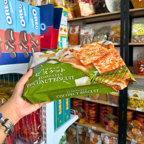 Chỗ sỉ bánh Quy Dừa Giòn HONGYA Gói 256g