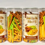 Bánh Quy Que Mix 3 Vị Bơ Sữa, Chùm Ngây, Socola 250g