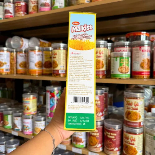 Nguồn hàng sỉ bánh Quy Giòn Lúa Mạch Phô Mai ROMA MALKIST Vàng 168g - Hộp 12 Gói