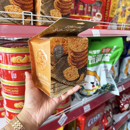 Nơi lấy sỉ bánh Quy Mè Tôm Nướng Fukada Ichibin Đài Loan 168g