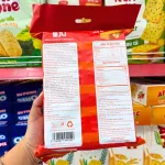 Bánh quy Kenju Richy vị tôm mỏng giòn, gói 192g