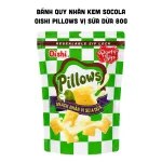 Bánh Quy OISHI PILLOWS Nhân Kem Socola Vị Sữa Dừa, 80g