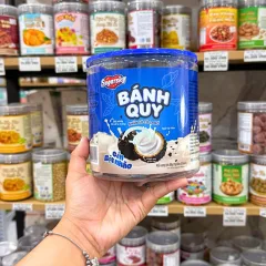 Bánh quy Sugarsky nhân socola nổ cắn bột nhão, hũ 500g