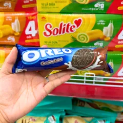 Chỗ sỉ bánh Quy Oreo Nhân Kem Socola 105g