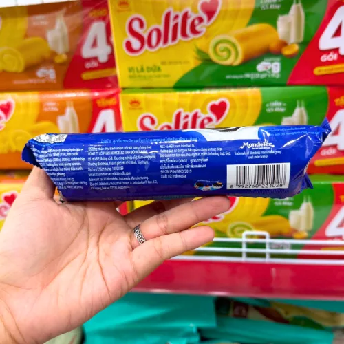 Bánh quy nhân kem vị vani Oreo, khối lượng 105g