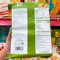 Bánh quy mỏng giòn Kenju Richy vị rau củ, gói 192g
