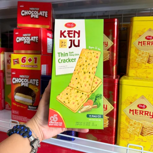 Bánh Mỏng Giòn Rau Củ KENJU RICHY 168gr