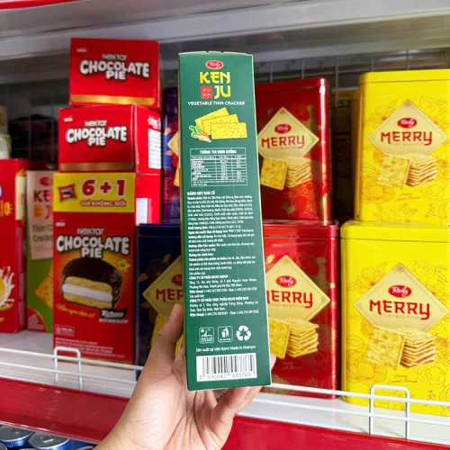 Bánh Mỏng Giòn Rau Củ KENJU RICHY 168gr