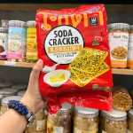 Bánh quy soda GODINN vị mè đen dành cho ăn kiêng 400g