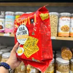 Bánh quy soda GODINN vị mè đen dành cho ăn kiêng 400g