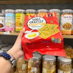 Bánh quy soda GODINN vị mè đen dành cho ăn kiêng 400g