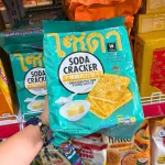 Bánh quy Soda ăn kiêng Xylitol Flavor GODINN, 400g, màu xanh lá