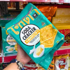 Bánh quy Soda ăn kiêng Xylitol Flavor GODINN, 400g, màu xanh lá