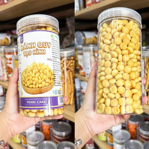 Bánh Quy Tạo Hình (Quy Hạt Ngọc) 250g Hũ – một lựa chọn đáng tham khảo trong Thực phẩm 3 miền xanh