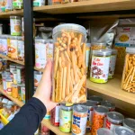 Nơi lấy sỉ bánh Quy Tạo Hình (Quy Đũa) 250g - Hộp Pet