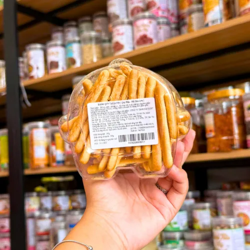 Bánh Quy Quy Đũa Hộp Gấu Lớn Khối Lượng 300g