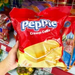 Chuyên sỉ bánh Richy PEPPIE Kem Mềm Bịch Màu Đỏ