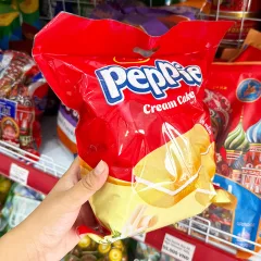 Chuyên sỉ bánh Richy PEPPIE Kem Mềm Bịch Màu Đỏ