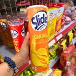 Bánh khoai tây lát Slide vị nguyên bản, hộp màu cam 145Gr