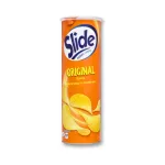 Bánh khoai tây lát Slide vị nguyên bản, hộp màu cam 145Gr