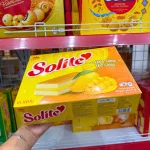 Bánh Solite Kinh Đô vị Xoài Trứng Kem 238g, 14 gói