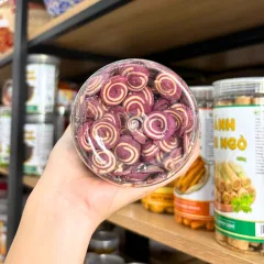 Bánh tai heo hũ pet 350g, mix 3 vị Caramel, Khoai Môn, Trà Xanh