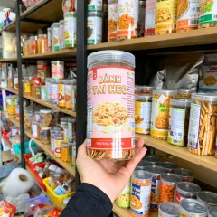 Bánh Tai Heo Nhí Nâu 350g, Hộp Pet