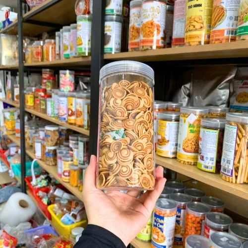 Bánh Tai Heo Nhí Nâu 350g, Hộp Pet