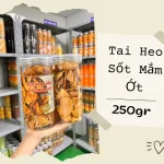 Bánh tai heo mặn thơm ngon sốt mắm ớt – hộp 250g