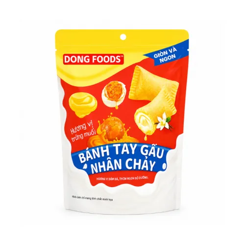 Bánh Tay Gấu Dong Foods Nhân Chảy Vị Trứng Muối, 120g – một lựa chọn đáng tham khảo trong Dong Foods