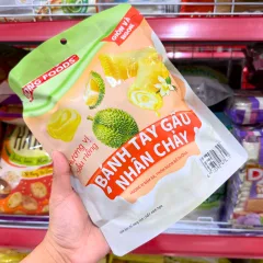 Shop sỉ bánh Tay Gấu Nhân Chảy Dong Foods Vị Sầu Riêng 120g