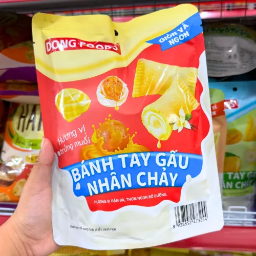 Bánh Tay Gấu Dong Foods Nhân Chảy Vị Trứng Muối, 120g