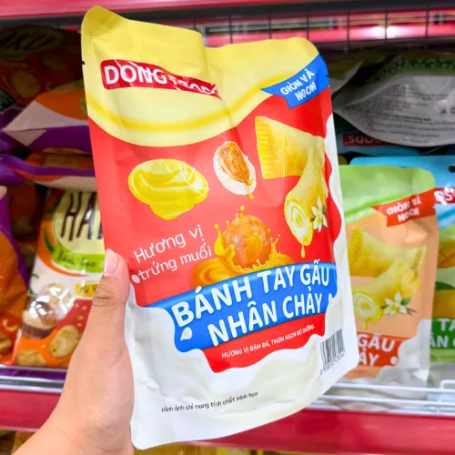 Bánh Tay Gấu Dong Foods Nhân Chảy Vị Trứng Muối, 120g