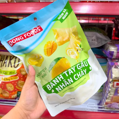 Bánh tay gấu Dong Foods nhân chảy vị xoài, khối lượng 120g