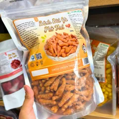 Nơi lấy sỉ bánh Đùi Gà Phô Mai 500g Túi Zip Bạc