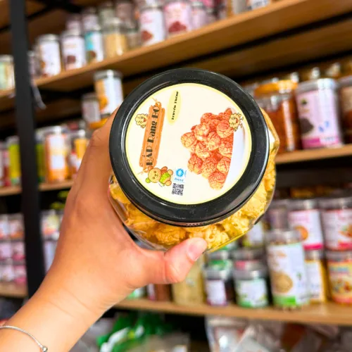 Bắp rang bơ hộp gấu lớn 230g vị truyền thống