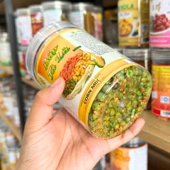Chuyên sỉ bắp Tá Lả (Đậu Hà Lan, Snack Thập Cẩm, Bắp Tỏi Ớt ) 300g - Hộp Pet