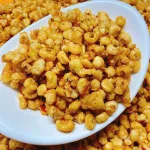 Snack bắp tỏi ớt thơm ngon, đóng gói túi zip 500g