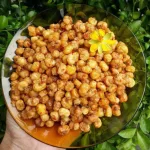 Snack bắp tỏi ớt thơm ngon, đóng gói túi zip 500g