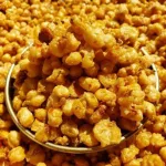 Snack bắp tỏi ớt thơm ngon, đóng gói túi zip 500g
