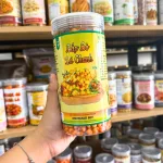 Chuyên sỉ bắp Vị Bò Lá Chanh Thơm Ngon 350g - Hộp Pet