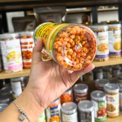 Chuyên sỉ bắp Vị Bò Lá Chanh Thơm Ngon 350g - Hộp Pet
