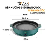 Bếp nướng điện đặt bàn 26cm tráng men chống dính