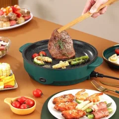 Bếp nướng điện đặt bàn 26cm tráng men chống dính