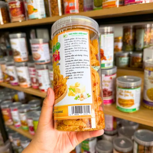 Bì heo vị bơ tỏi đậm vị, hộp Pet 200g