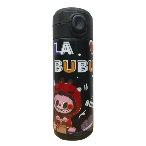 Nguồn hàng sỉ bình Giữ Nhiệt Labubu Không Quay Xách 450ml 6.5x19.5cm