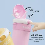 Chuyên sỉ bình Giữ Nhiệt Thủy Tinh Hello 400ml