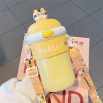 Chuyên sỉ bình Giữ Nhiệt Thủy Tinh Hello 400ml