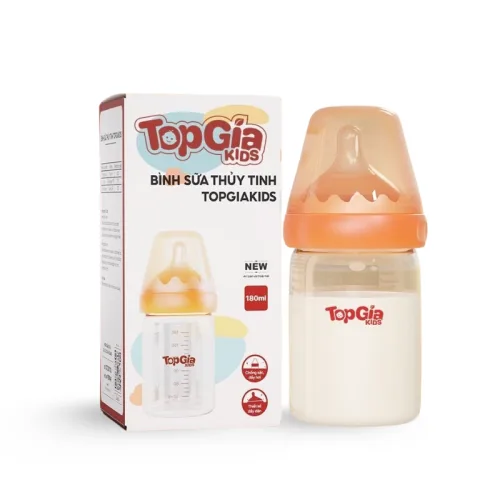 Cách đưa bình Top Gia Kid 180ml lên gian hàng