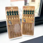 Nơi lấy sỉ bộ 10 Đôi Đũa Tre Chống Nấm Móc Trơn Trượt 24cm
